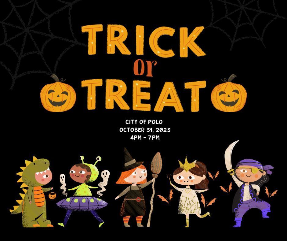Halloween Trick or Treat Hours Oct 31 2023 4-7PM